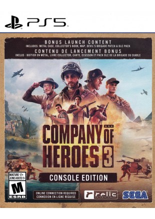 COMPANY OF HEROES 3 CONSOLE EDITION  (USAGÉ)