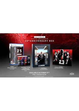 HITMAN WORLD OF ASSASSINATION 25TH ANNIVERSARY BOX  (NEUF)