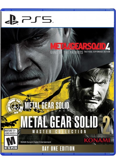 METAL GEAR SOLID MASTER COLLECTION VOL. 2 ÉDITION DU JOUR 1 (NEUF) METAL GEAR SOLID MASTER COLLECTION VOL. 2 ÉDITION DU JOUR 1 (NEUF)