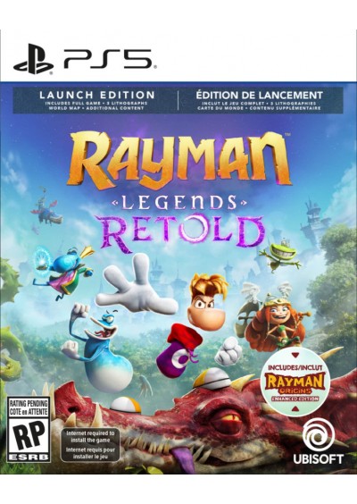 PRE-COMMANDE RAYMAN LEGENDS RETOLD **SORTIE LE 1ER OCTOBRE** (NEUF) PRE-COMMANDE RAYMAN LEGENDS RETOLD **SORTIE LE 1ER OCTOBRE** (NEUF)