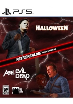 RETROREALMS DOUBLE FEATURE HALLOWEEN ET ASH VS EVIL DEAD  (USAGÉ)