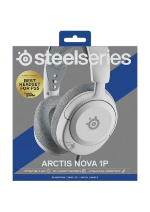 CASQUE D'ÉCOUTE FILAIRE STEELSERIES ARCTIS NOVA 1P (NEUF) CASQUE D'ÉCOUTE FILAIRE STEELSERIES ARCTIS NOVA 1P (NEUF)