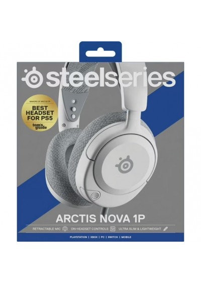 CASQUE D'ÉCOUTE FILAIRE STEELSERIES ARCTIS NOVA 1P (NEUF) CASQUE D'ÉCOUTE FILAIRE STEELSERIES ARCTIS NOVA 1P (NEUF)