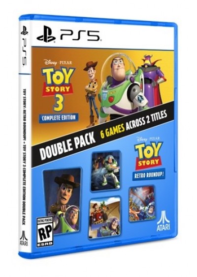 TOY STORY RETRO ROUNDUP! + TOY STORY 3 COMPLETE EDITION DOUBLE PACK (NEUF) TOY STORY RETRO ROUNDUP! + TOY STORY 3 COMPLETE EDITION DOUBLE PACK (NEUF)
