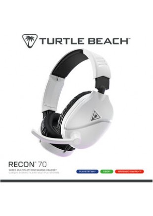 TURTLE BEACH RECON 70 (BLANC)  (NEUF)