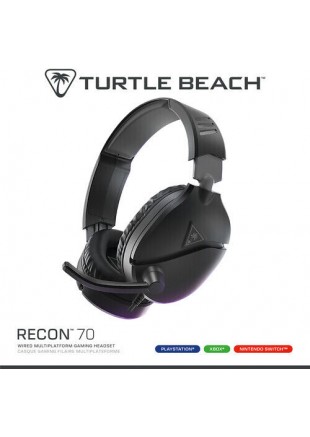 TURTLE BEACH RECON 70 ALL BLACK  (NEUF)