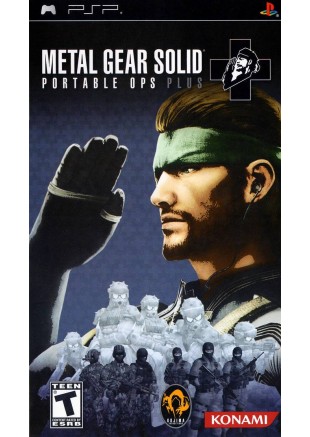 METAL GEAR SOLID PORTABLE OPS PLUS  (USAGÉ)