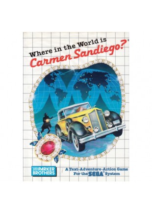 WHERE IN THE WORLD IS CARMEN SANDIEGO  (USAGÉ)