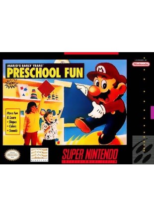 MARIOS EARLY YEARS PRESCHOOL FUN  (USAGÉ)