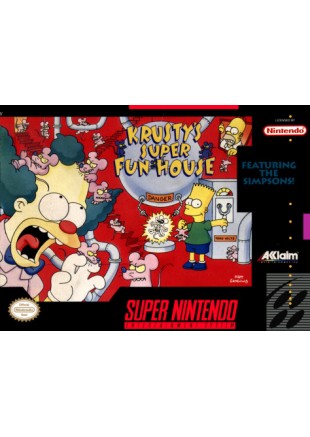 KRUSTYS SUPER FUN HOUSE  (USAGÉ)