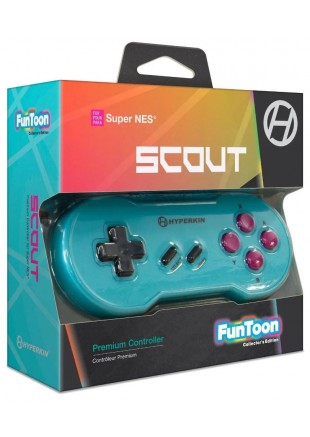 MANETTE SNES HYPERSKIN SCOUT FUNTOON  (NEUF)