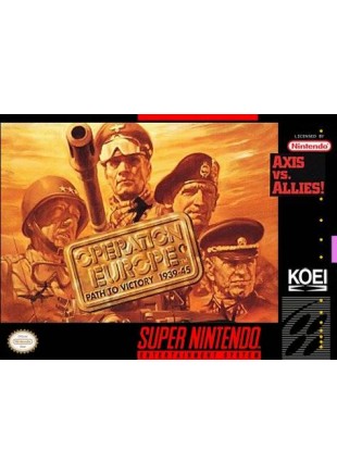 OPERATION EUROPE  (USAGÉ)