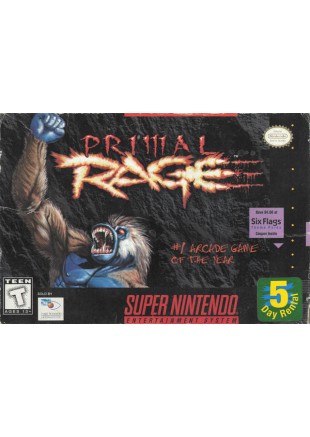 PRIMAL RAGE  (USAGÉ)