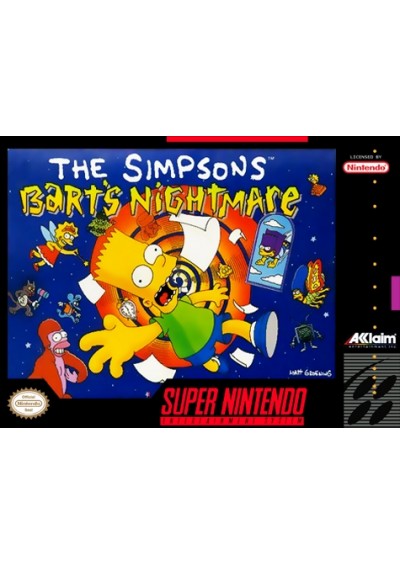 THE SIMPSONS BART NIGHTMARE (USAGÉ) THE SIMPSONS BART NIGHTMARE (USAGÉ)