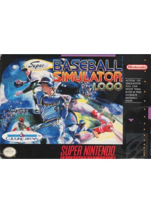 SUPER BASEBALL SIMULATOR 1000  (USAGÉ)