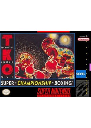 SUPER CHAMPIONSHIP BOXING  (USAGÉ)