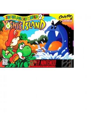 SUPER MARIO WORLD 2 YOSHIS ISLAND  (USAGÉ)