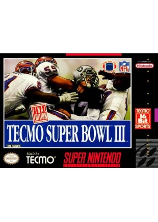 TECHMO SUPER BOWL III FINAL EDITION  (USAGÉ)