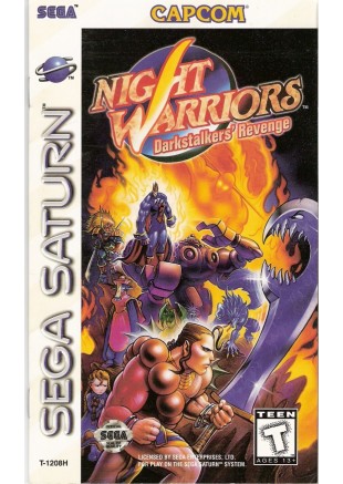 NIGHT WARRIORS DARKSTALKERS REVENGE  (USAGÉ)