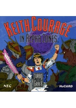 KEITH COURAGE IN ALPHA ZONES  (USAGÉ)