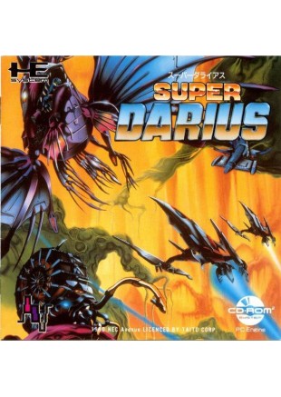SUPER DARIUS (PC-ENGINE CD-ROM)  (USAGÉ)