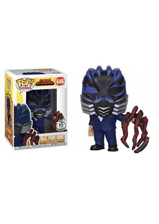FIGURINE POP ANIMATION MY HERO ACADEMIA #646 ALL FOR ONE BIG APPLE COLLECTIBLE.COM EXCLUSIVE  (NEUF)