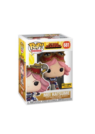 FIGURINE POP ANIMATION MY HERO ACADEMIA #681 MEI HATSUME HOT TOPIC EXCLUSIVE  (NEUF)