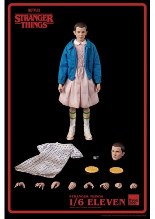 FIGURINE STRANGER THINGS 1:6 ELEVEN PAR THREE ZERO  (NEUF)