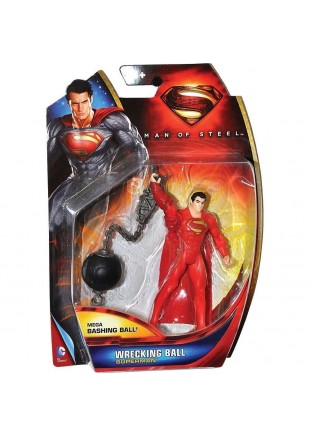 FIGURINE MAN OF STEEL WRECKING BALL SUPERMAN  (NEUF)