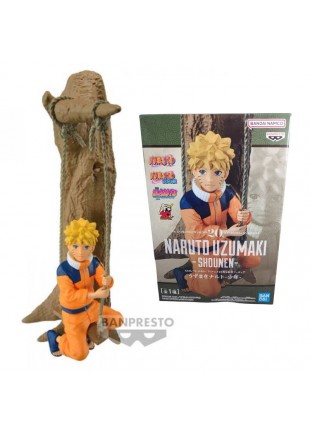 FIGURINE NARUTO SHOUNEN NARUTO UZUMAKI 20TH ANNIVERSAIRE 4 POUCES PAR BANPRESTO  (NEUF)