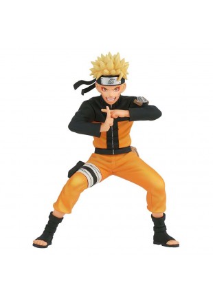 FIGURINE NARUTO SHIPPUDEN NARUTO UZUMAKI VIBRATION STARS PAR BANPRESTO  (NEUF)