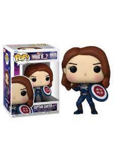 FIGURINE POP! MARVEL STUDIOS WHAT IF CAPTAIN CARTER STEALTH SUIT 968  (NEUF)
