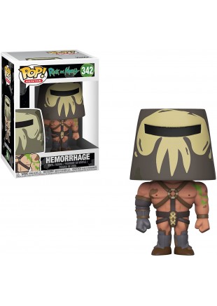 FIGURINE POP ANIMATION RICK AND MORTY HEMORRHAGE #342  (NEUF)