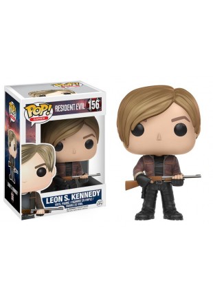 FIGURINE POP GAMES RESIDENT EVIL #156 LEON S KENNEDY  (NEUF)