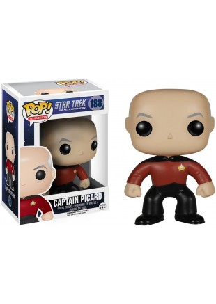 FIGURINE POP TELEVISION STAR TREK THE NEX GENERATION CAPTAIN PICARD #188  (NEUF)