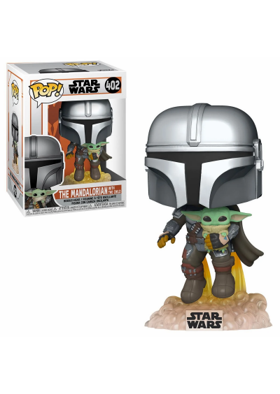 FIGURINE POP! STAR WARS #402 THE MANDALORIAN WITH THE CHILD  (NEUF)