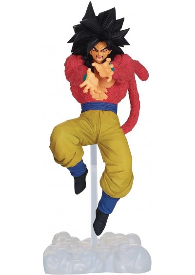 FIGURINE DRAGON BALL GT SON GOKU SUPER SAIYAN 4  TAG FIGHTERS 7" PAR BANPRESTO  (USAGÉ)