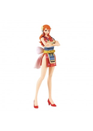 FIGURINE ONE PIECE NAMI WANOKUNI STYLE  GLITTER & GLAMOUR 10 POUCES PAR BANPRESTO  (NEUF)