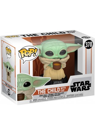 FIGURINE FUNKO POP! STAR WARS #378 THE CHILD (WITH CUP)  (NEUF)