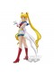 FIGURINE SAILOR MOON THE MOVIE DE SAILOR SUPER SAILOR MOON GLITTER & GLAMOUR 8 POUCES PAR BANPRESTO  (USAGÉ)