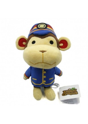 TOUTOU ANIMAL CROSSING PORTER 7 POUCES  (NEUF)