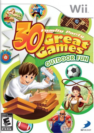 30 GREAT GAMES OUTOOR FUN  (USAGÉ)