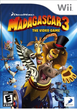MADAGASCAR 3 THE VIDEO GAME  (USAGÉ)