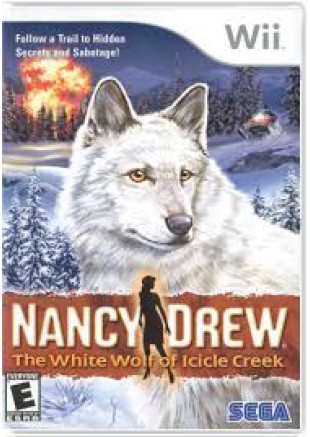 NANCY DREW THW WHITE WOLF OF ICICLE CREEK  (USAGÉ)