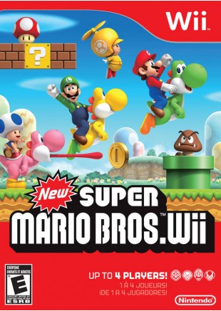 NEW SUPER MARIO BROS WII  (USAGÉ)