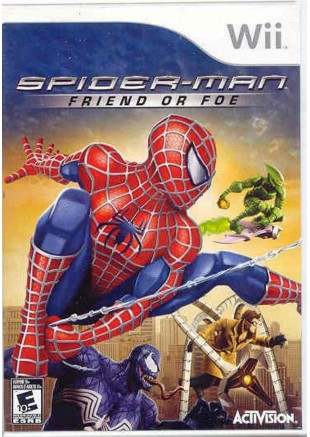 SPIDER-MAN FRIEND OR FOE  (USAGÉ)