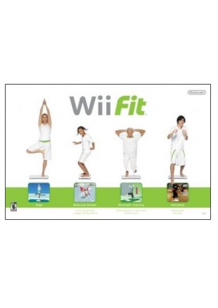 WII FIT AVEC WII BALANCE BOARD  (USAGÉ)