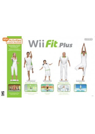 WII FIT PLUS AVEC WII BALANCE BOARD  (USAGÉ)