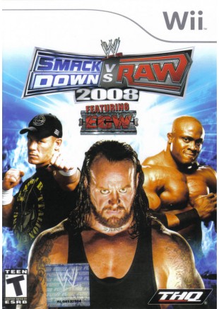 WWE SMACKDOWN VERSUS RAW 2008  (USAGÉ)