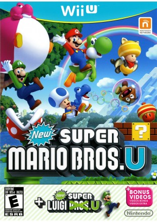 NEW SUPER MARIO BROS U + NEW SUPER LUIGI U (USAGÉ) NEW SUPER MARIO BROS U + NEW SUPER LUIGI U (USAGÉ)